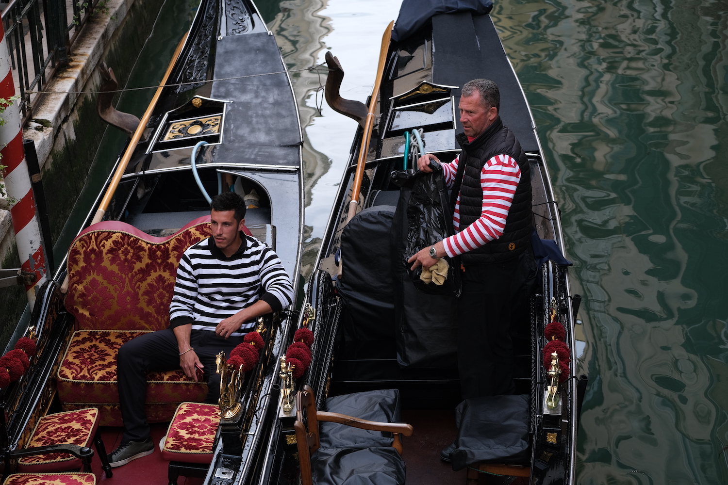 Gondoliers in Daylight