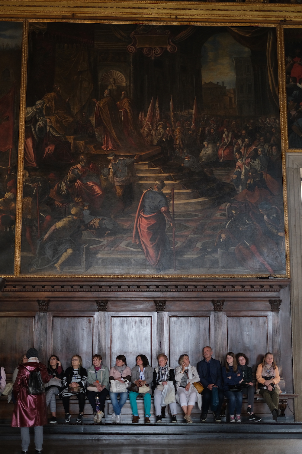 Tourist in Ducale Palace